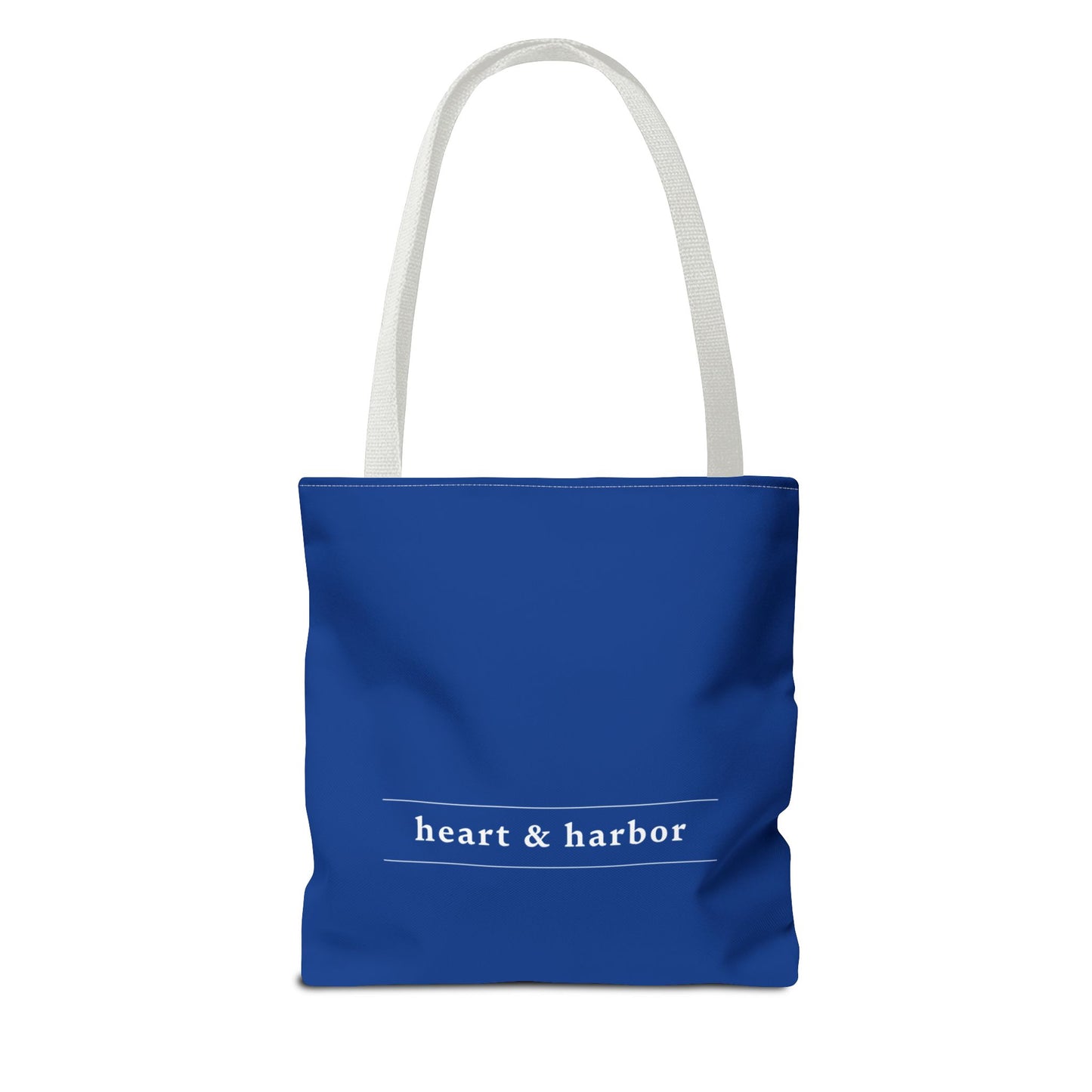 Whale Tote Bag - Navy