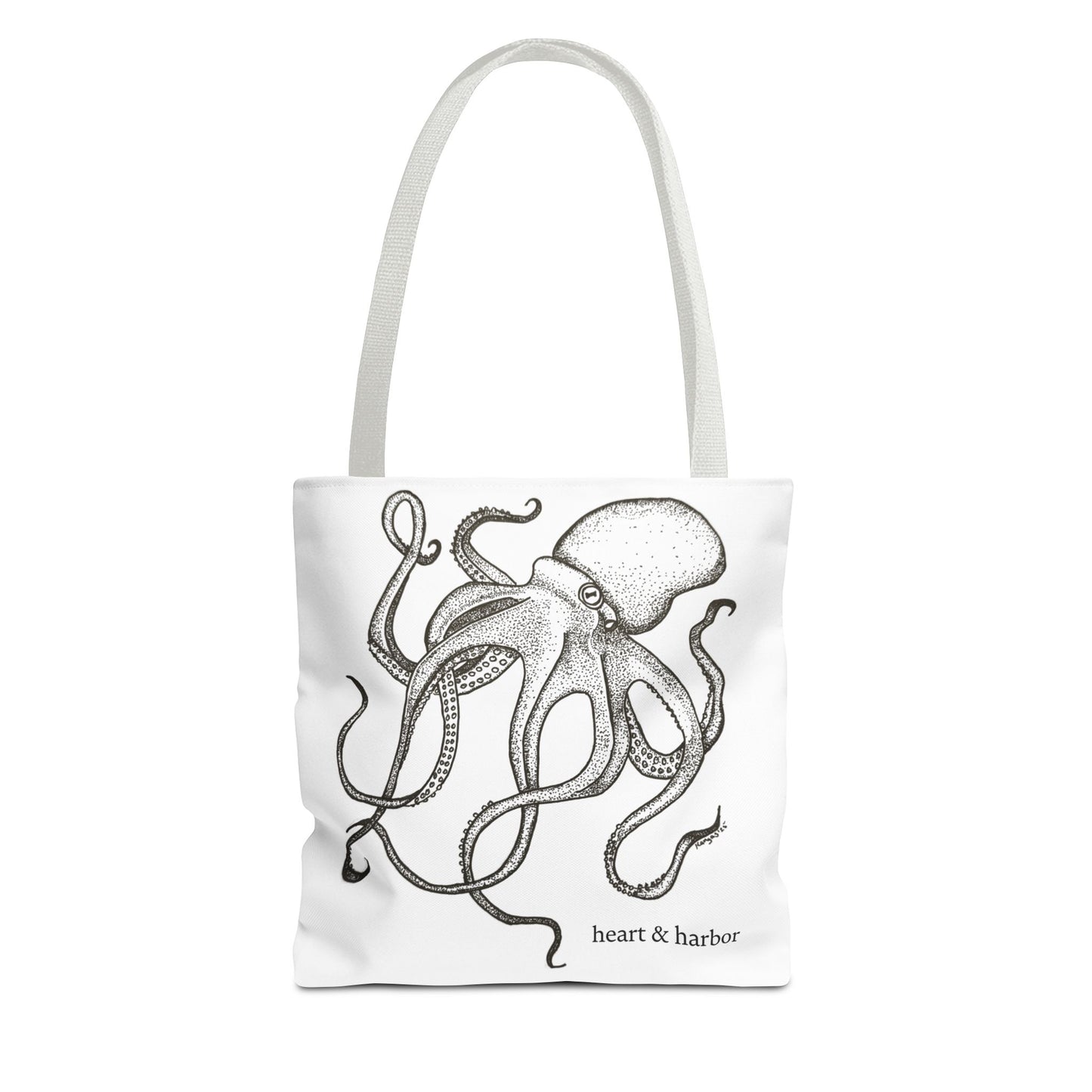 Octopus Tote - White