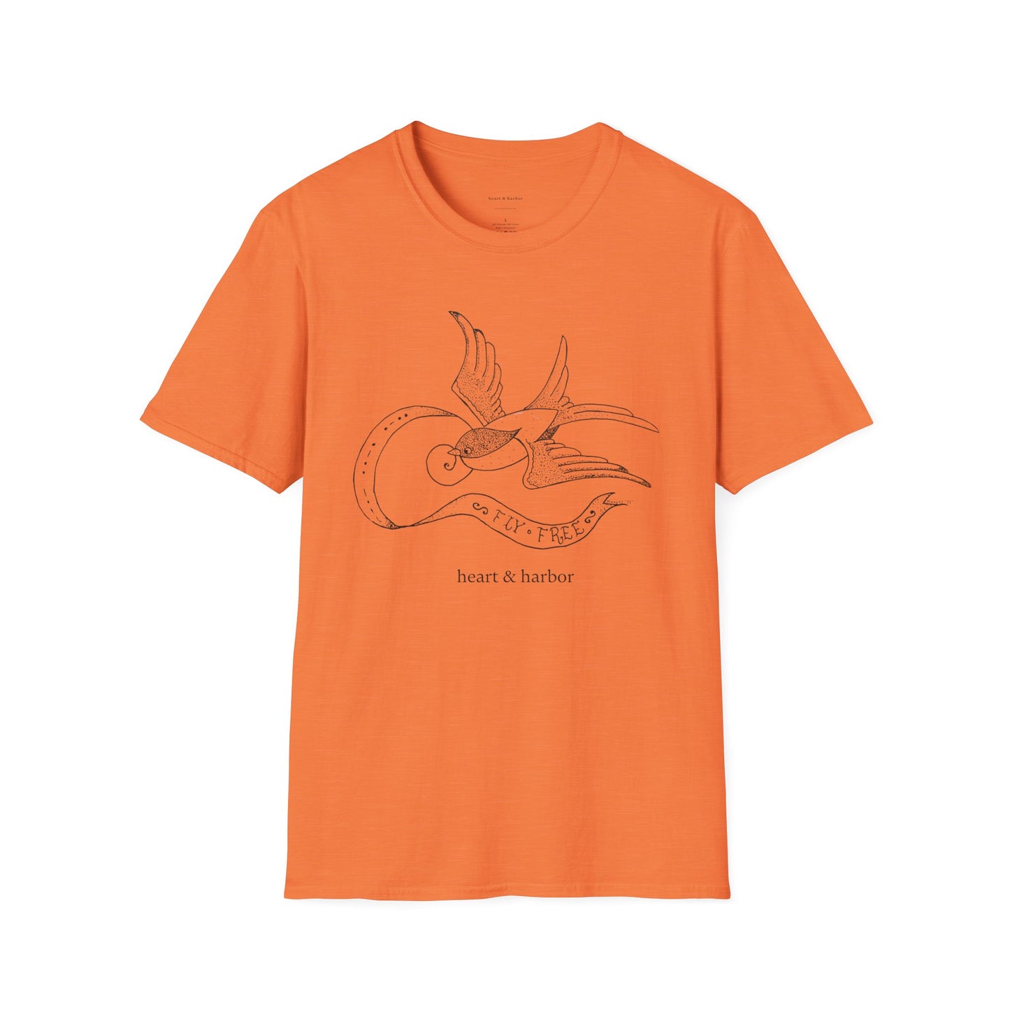 Traditional Tattoo Swallow Unisex T-Shirt