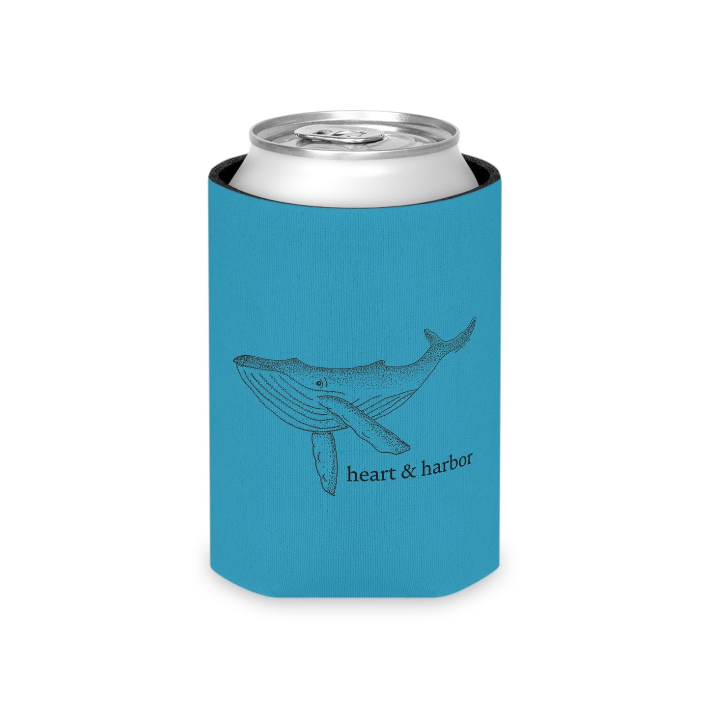 Whale art can cooler