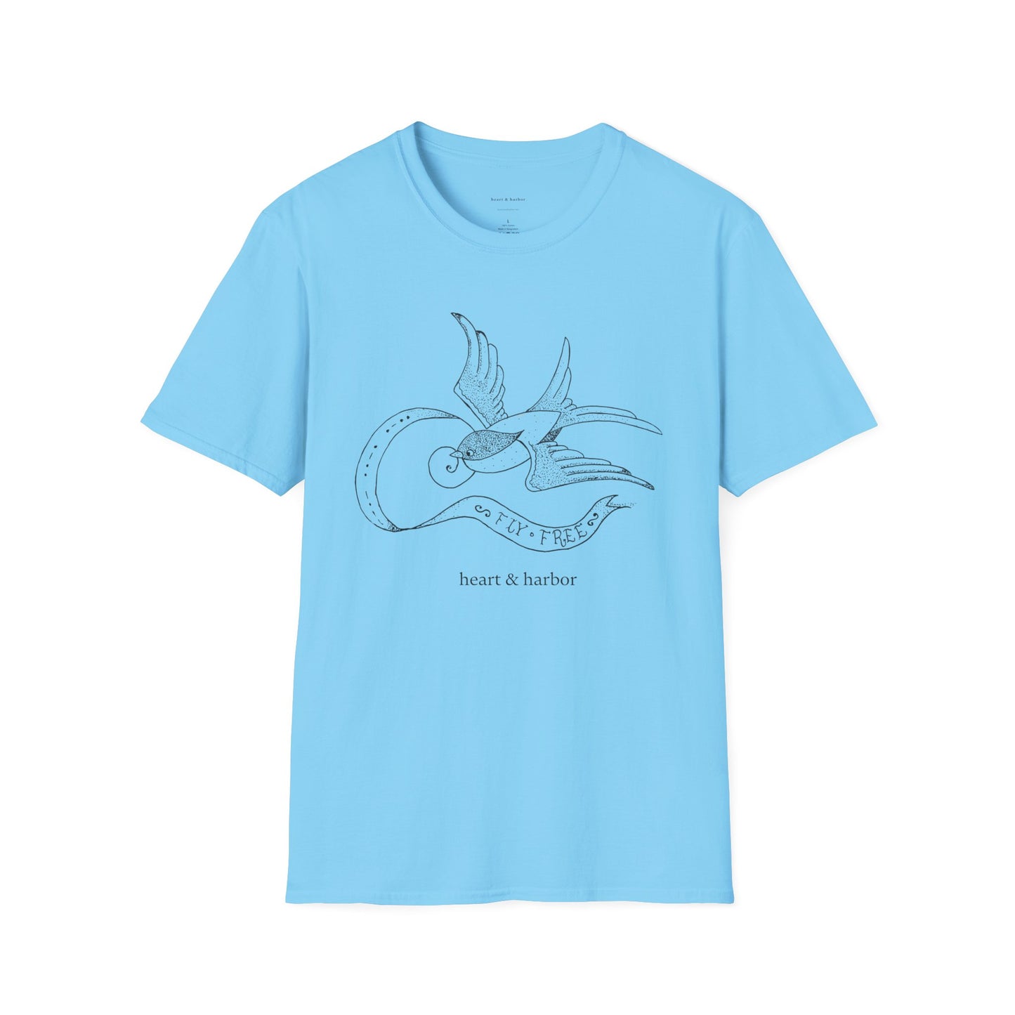 Traditional Tattoo Swallow Unisex T-Shirt