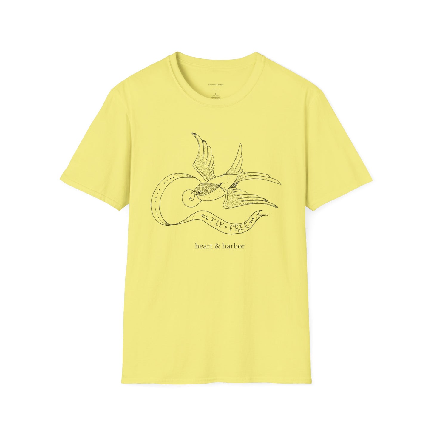 Traditional Tattoo Swallow Unisex T-Shirt