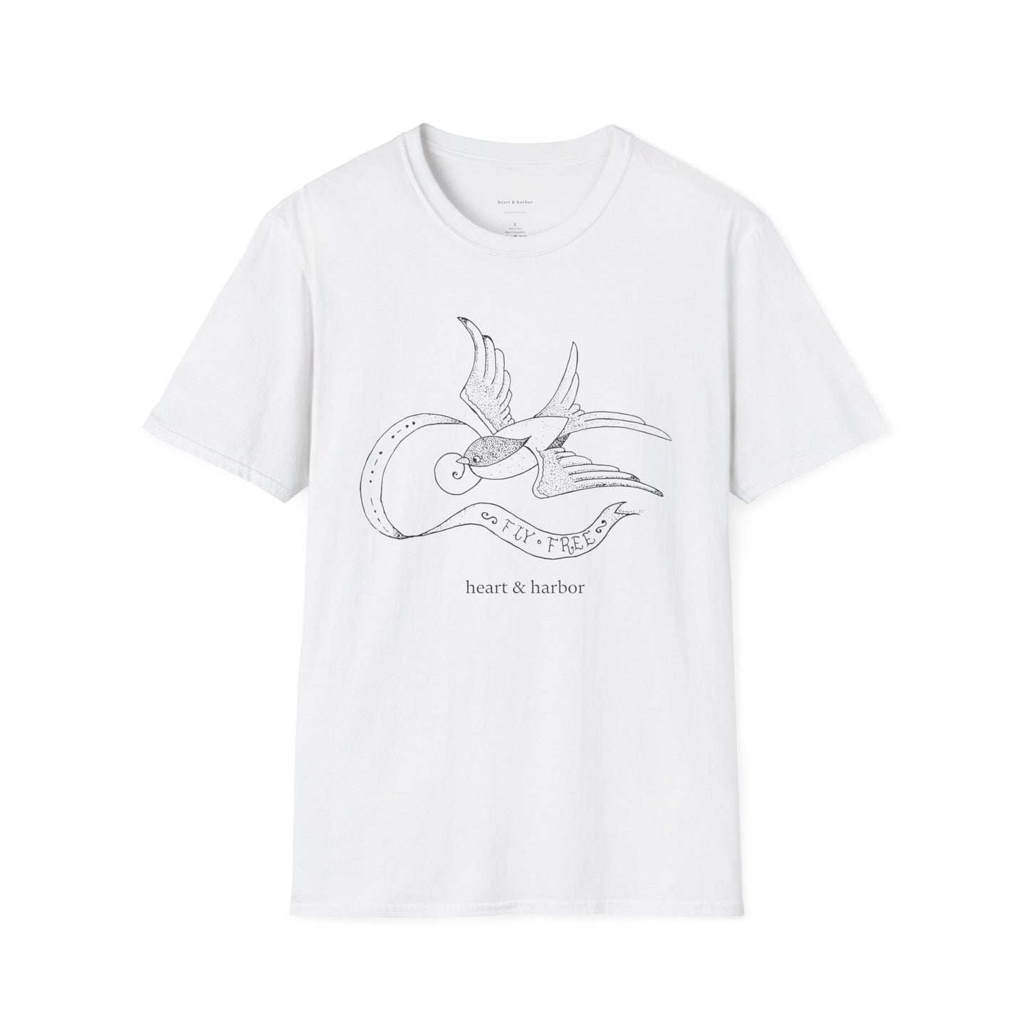 Traditional Tattoo Swallow Unisex T-Shirt