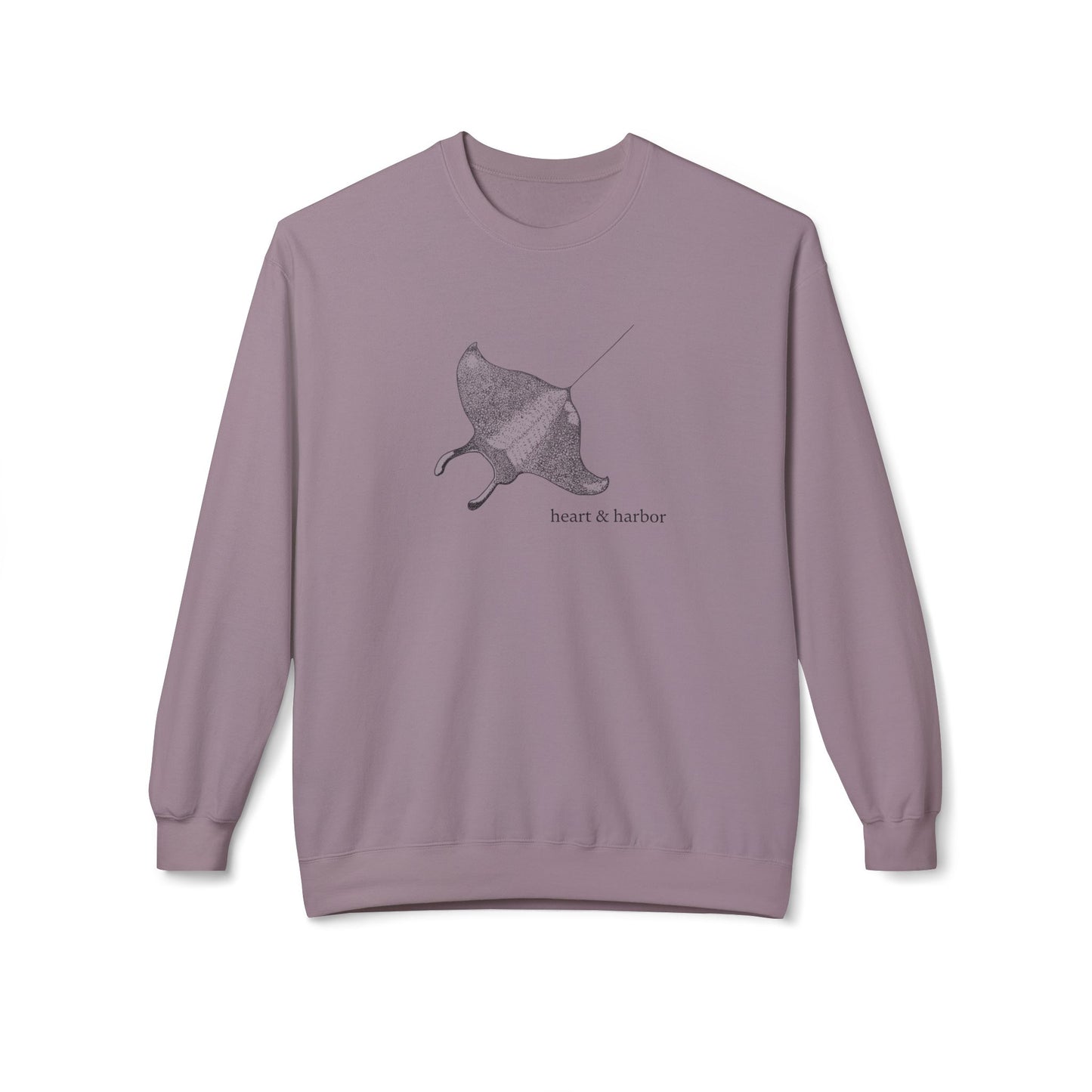 Manta Ray Crewneck Sweatshirt | Cozy Ocean-Inspired Sweatshirt |multiple colors