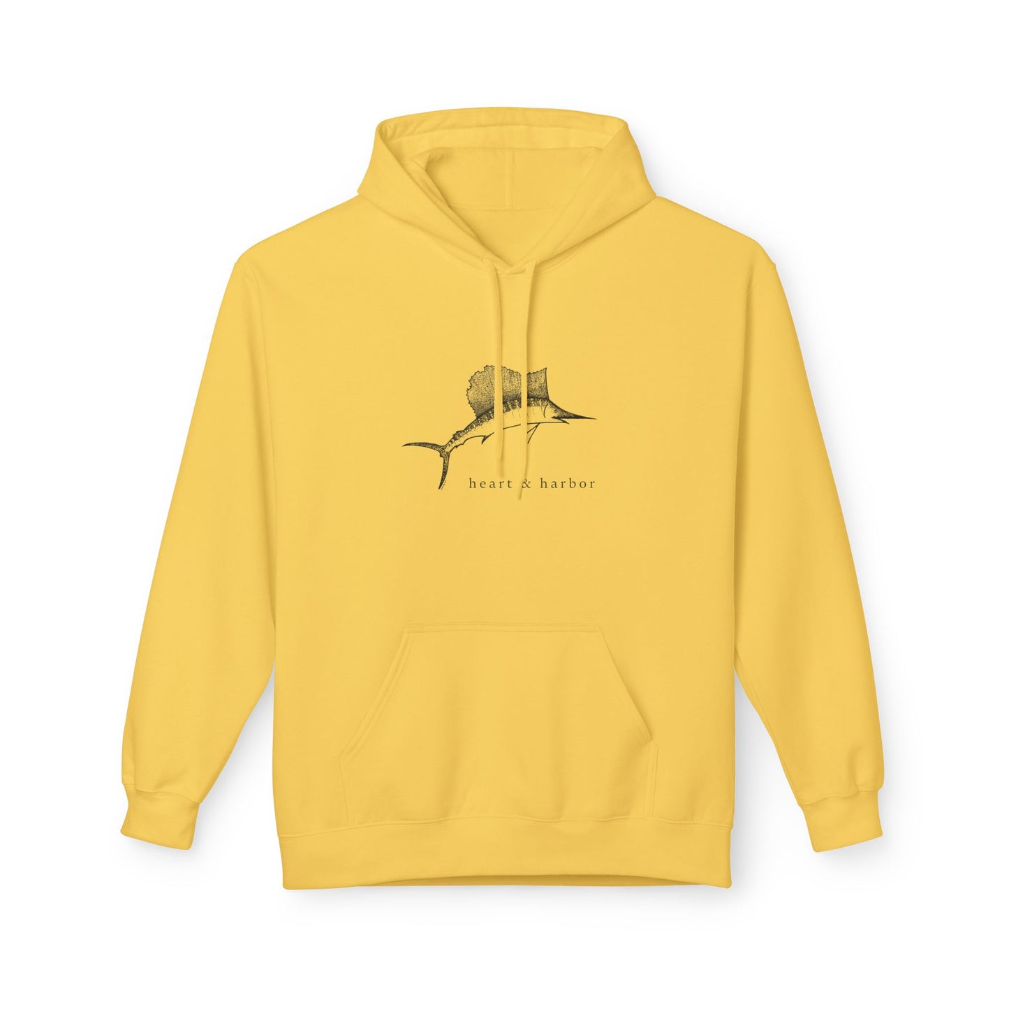 Sailfish Hoodie | Unisex | Black Graphic | multiple colors
