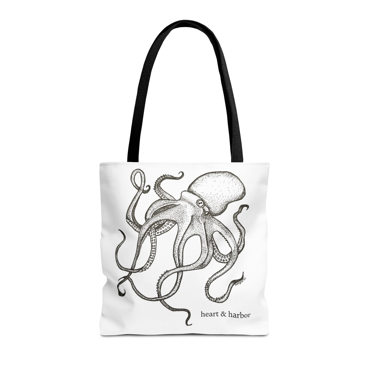 Octopus Tote - White