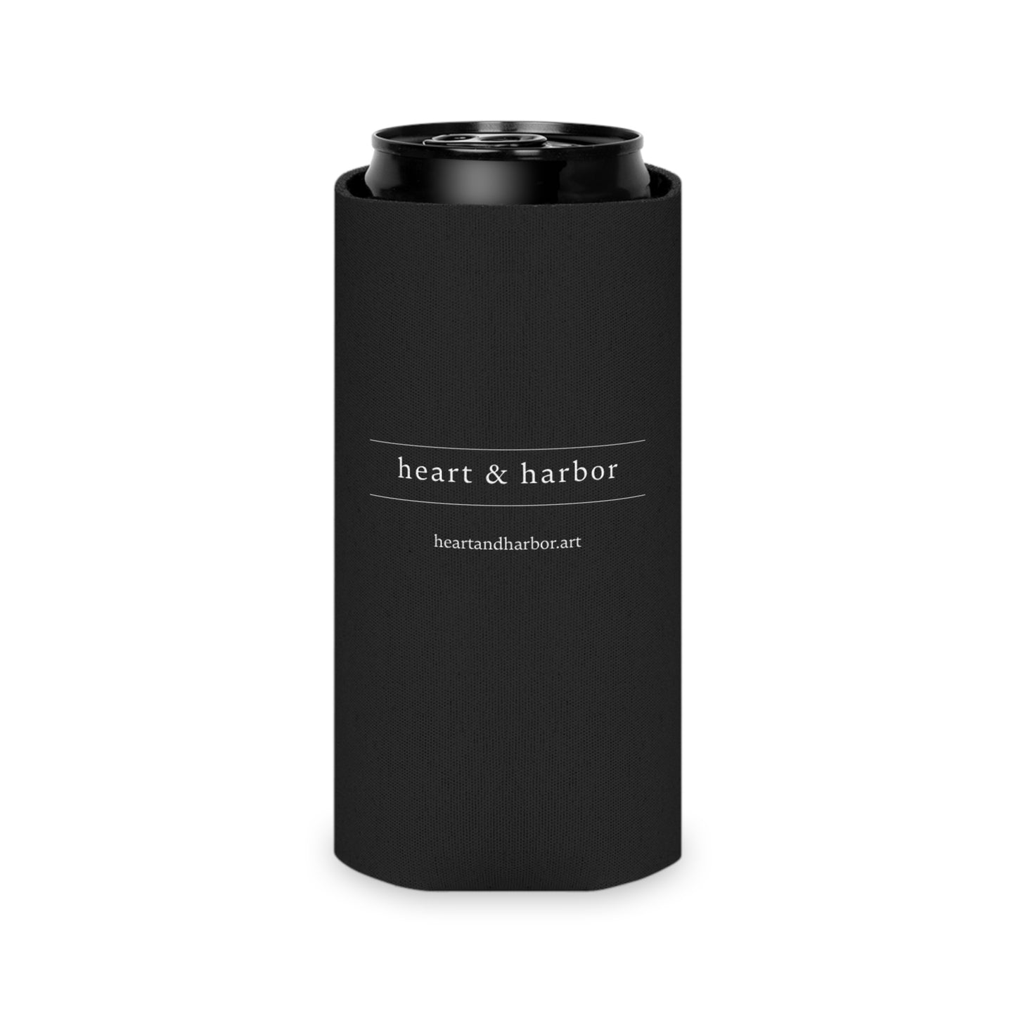 Hold Fast Anchor Can Cooler - Black