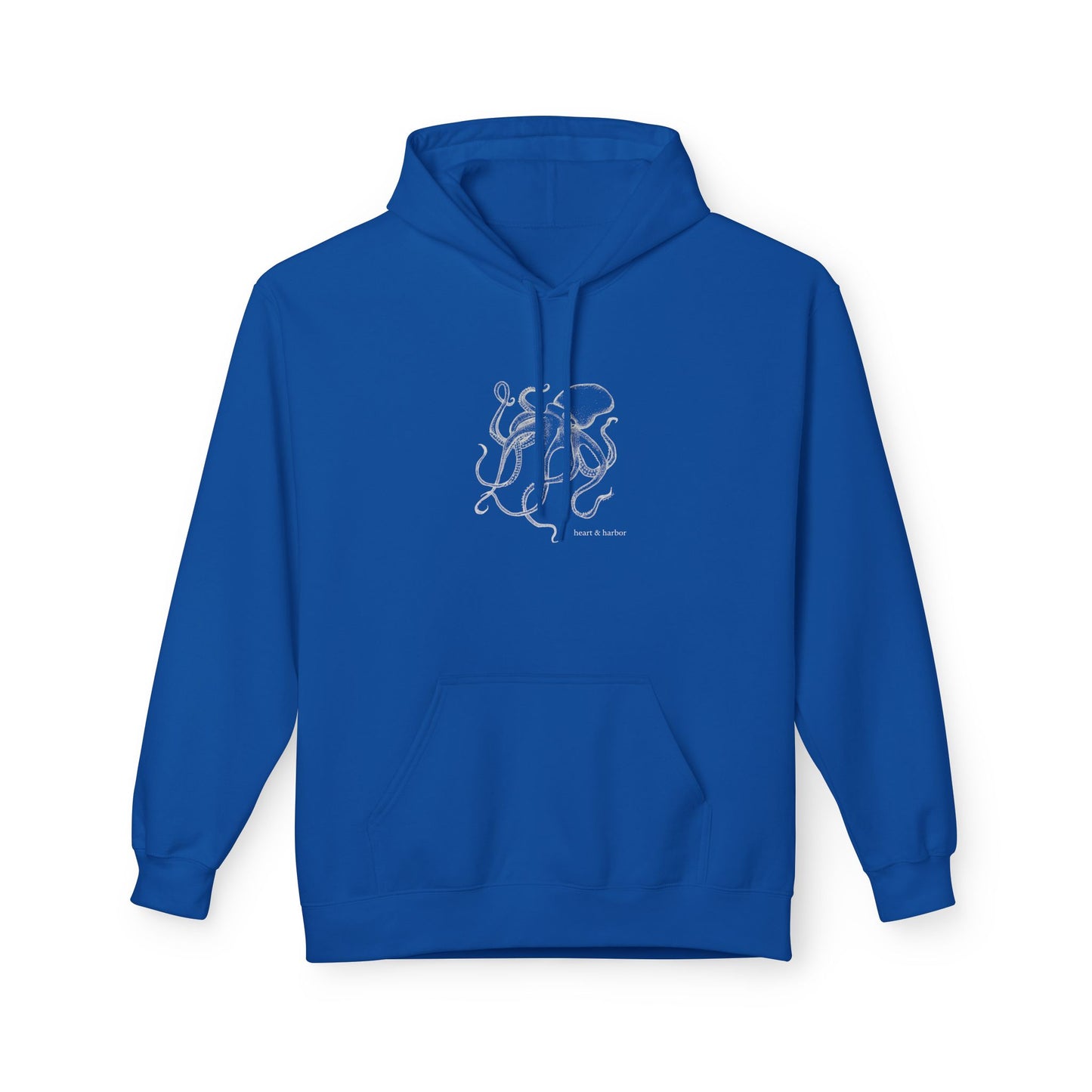 Octopus Hoodie - White Ink