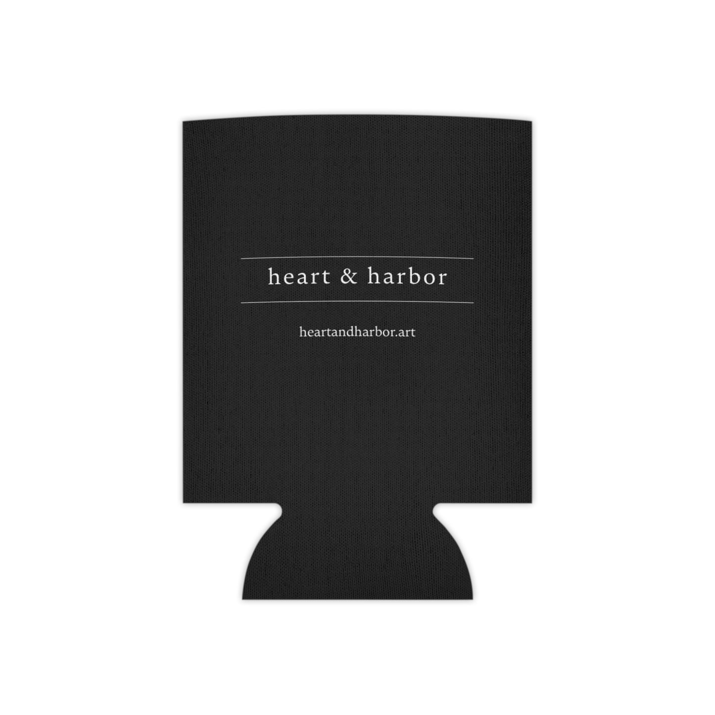 Hold Fast Anchor Can Cooler - Black