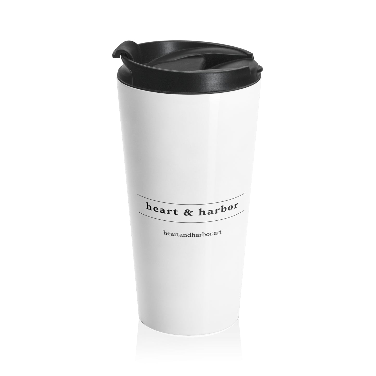 Heart & Harbor Travel Mug