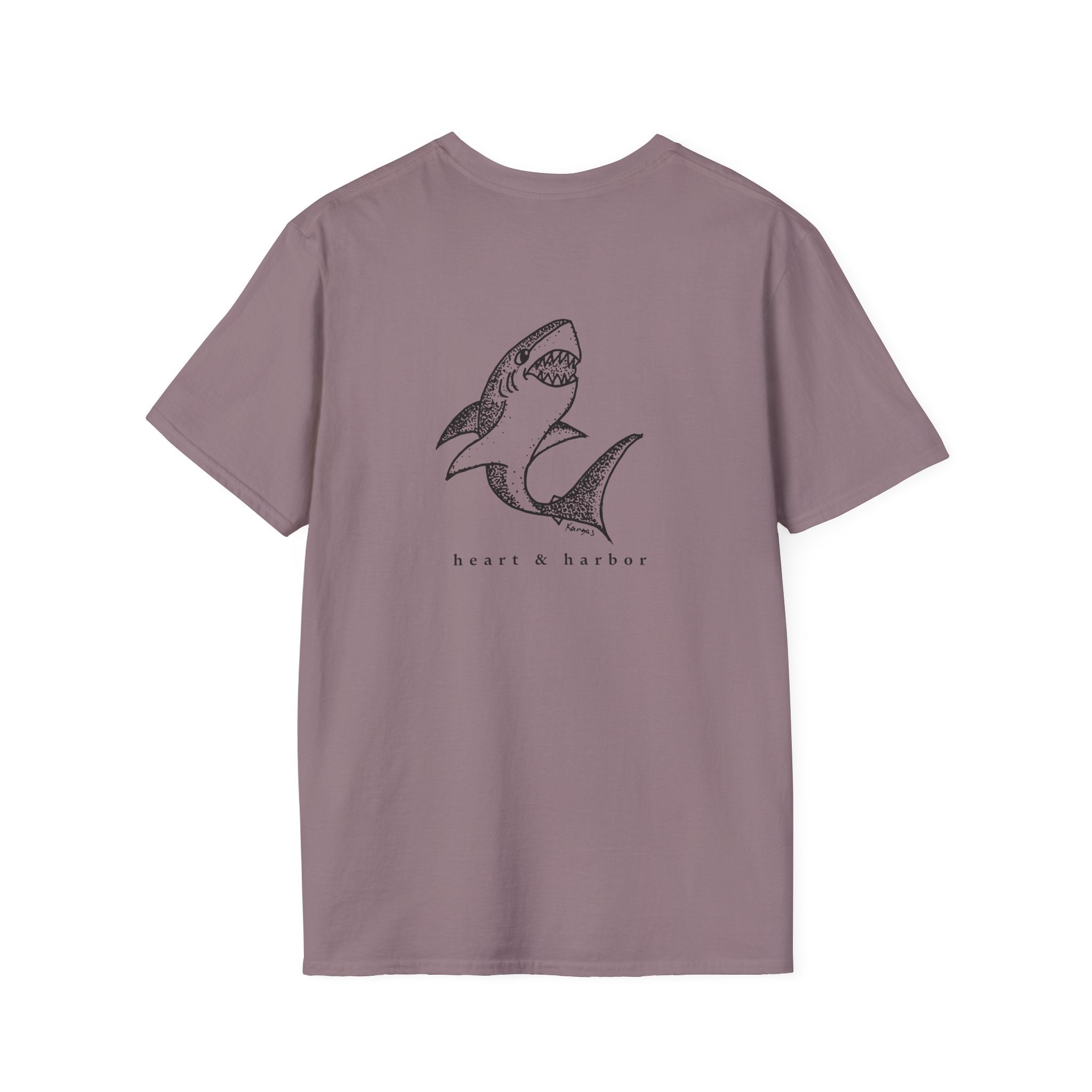 Shark - T-Shirt - Unisex (Back Design)