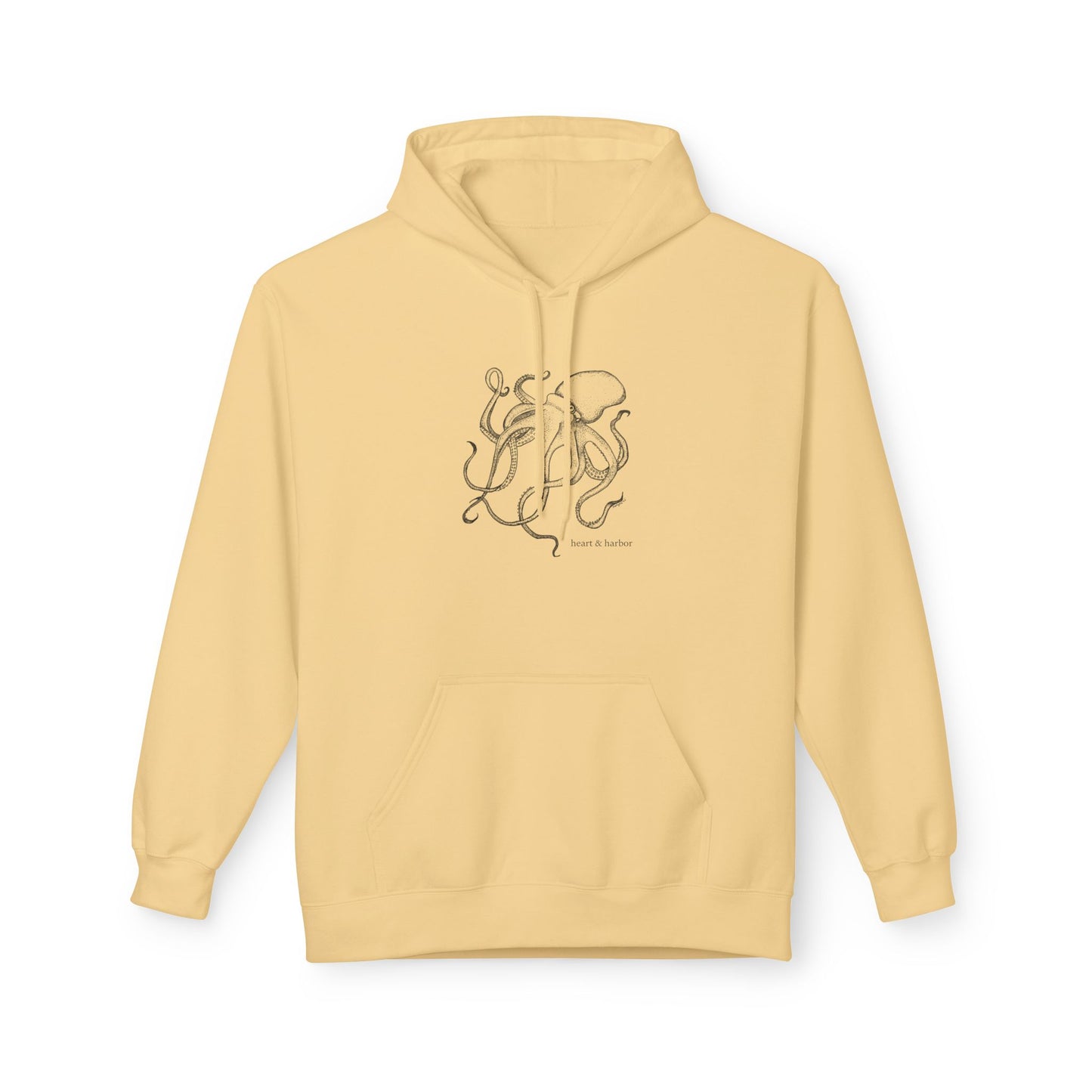 Octopus Hoodie - Dark Ink