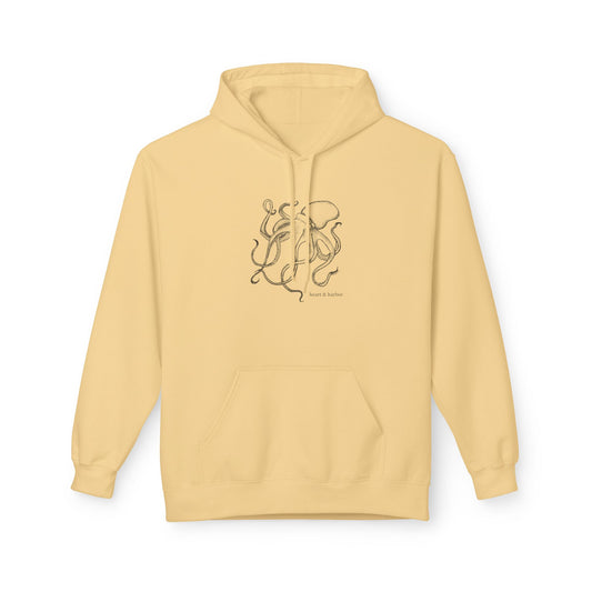 Octopus Hoodie - Dark Ink