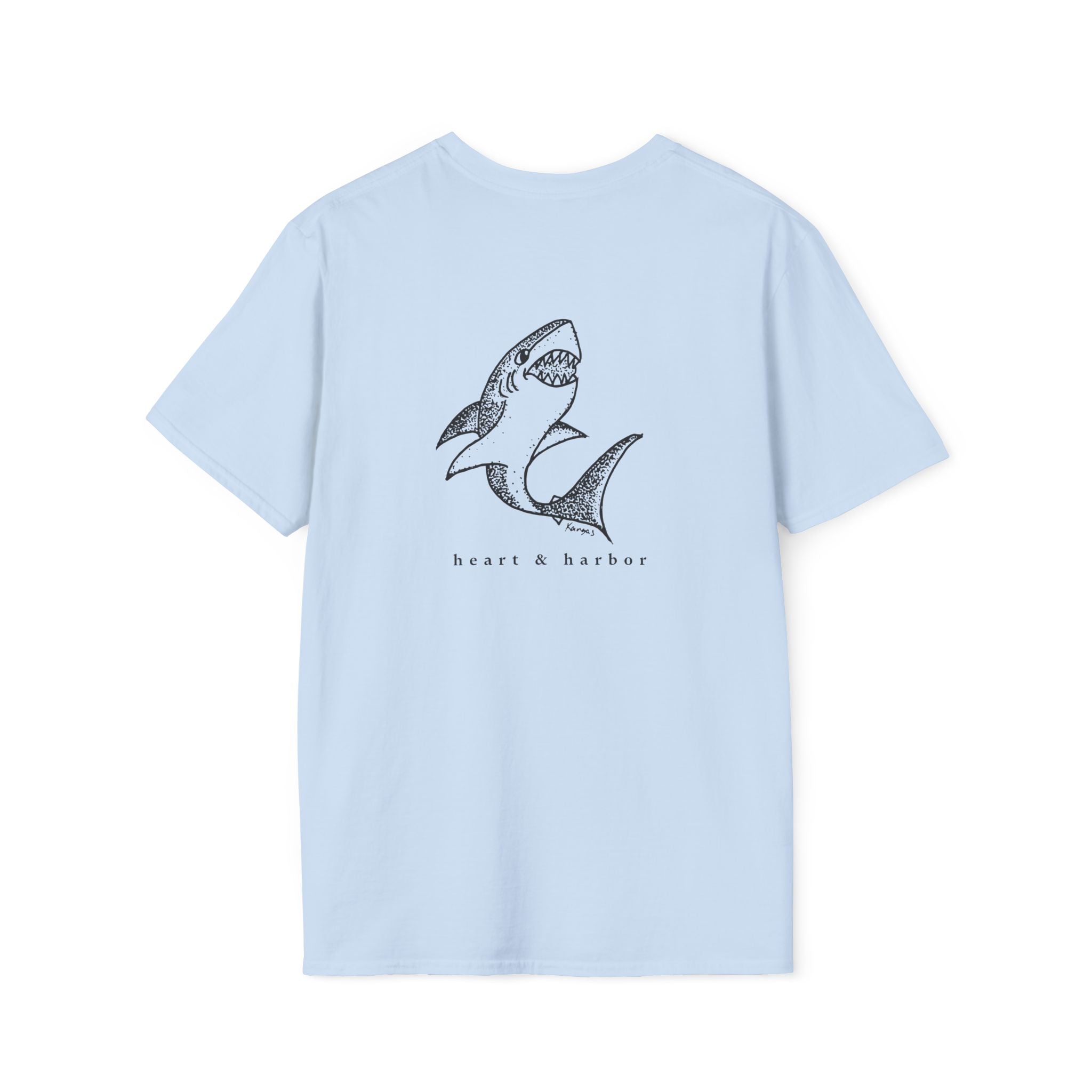 Shark - T-Shirt - Unisex (Back Design)