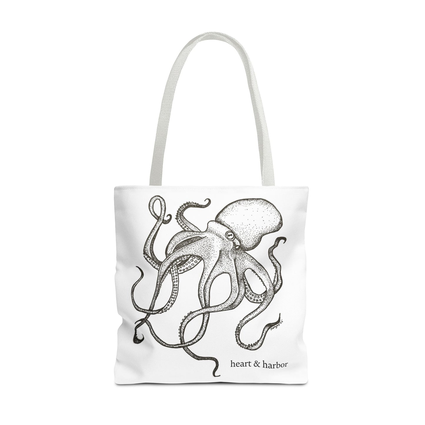 Octopus Tote - White