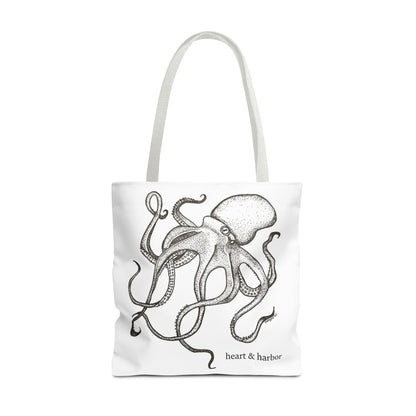 Octopus Tote - White