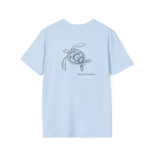 Sea Turtle on the Back Unisex T-Shirt
