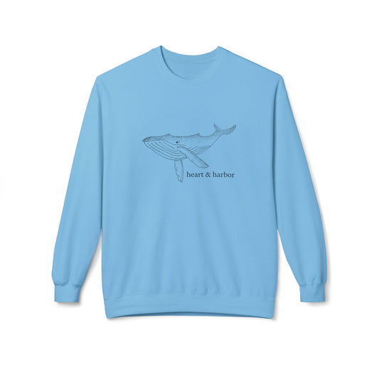 Whale Crewneck Sweatshirt