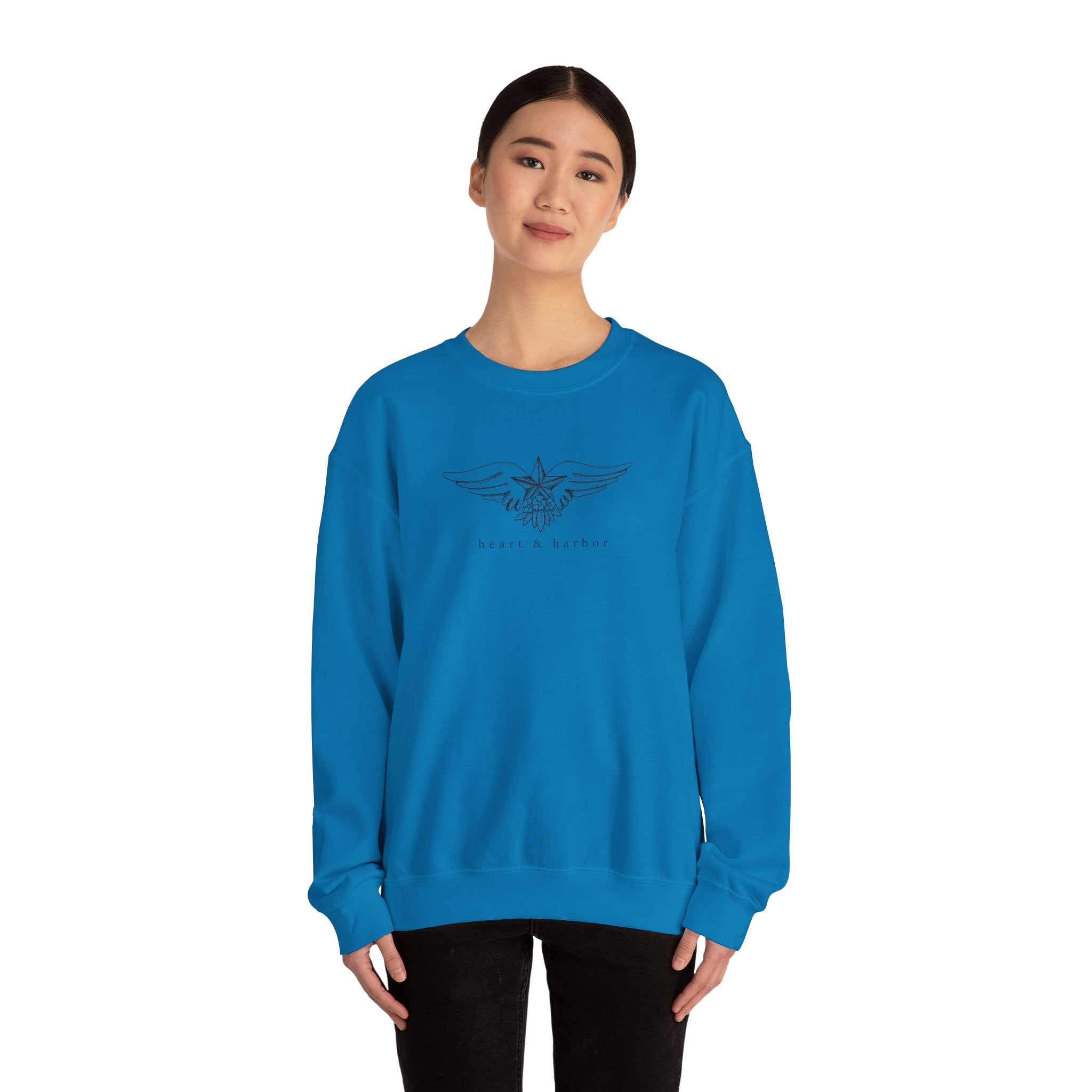 Winged Star - Crewneck Fleece