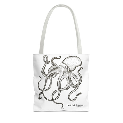 Octopus Tote - White