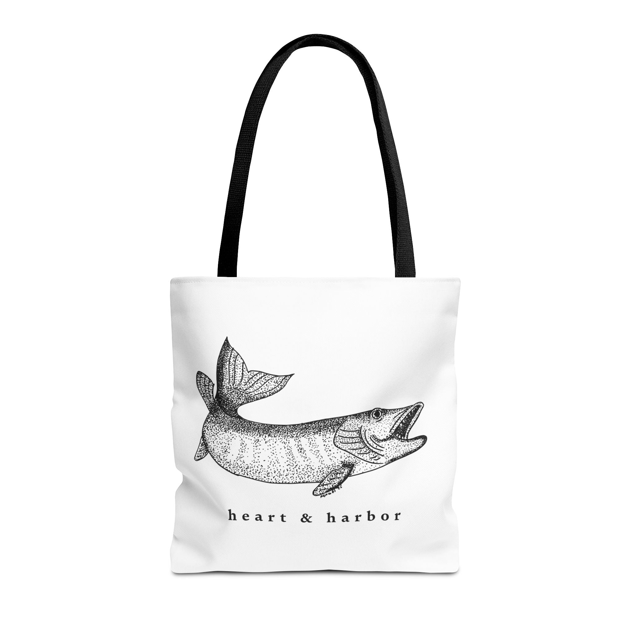 Lurking Muskie - Tote Bag