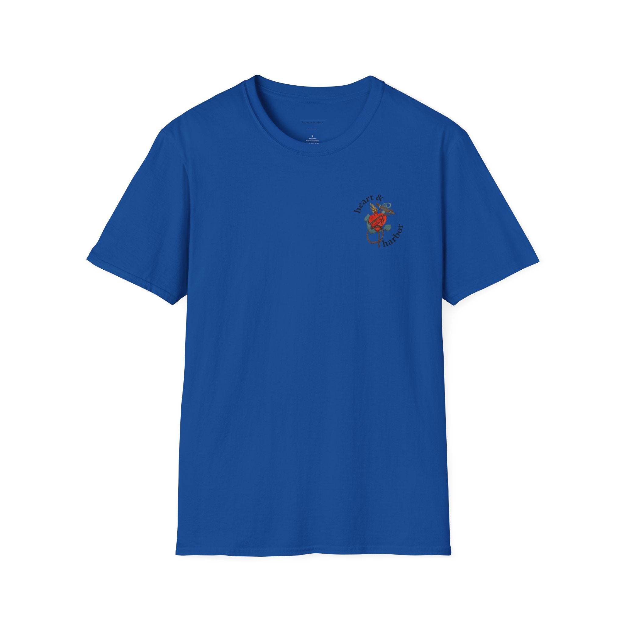 Heart & Harbor Mark – Tee - Front and Back Design