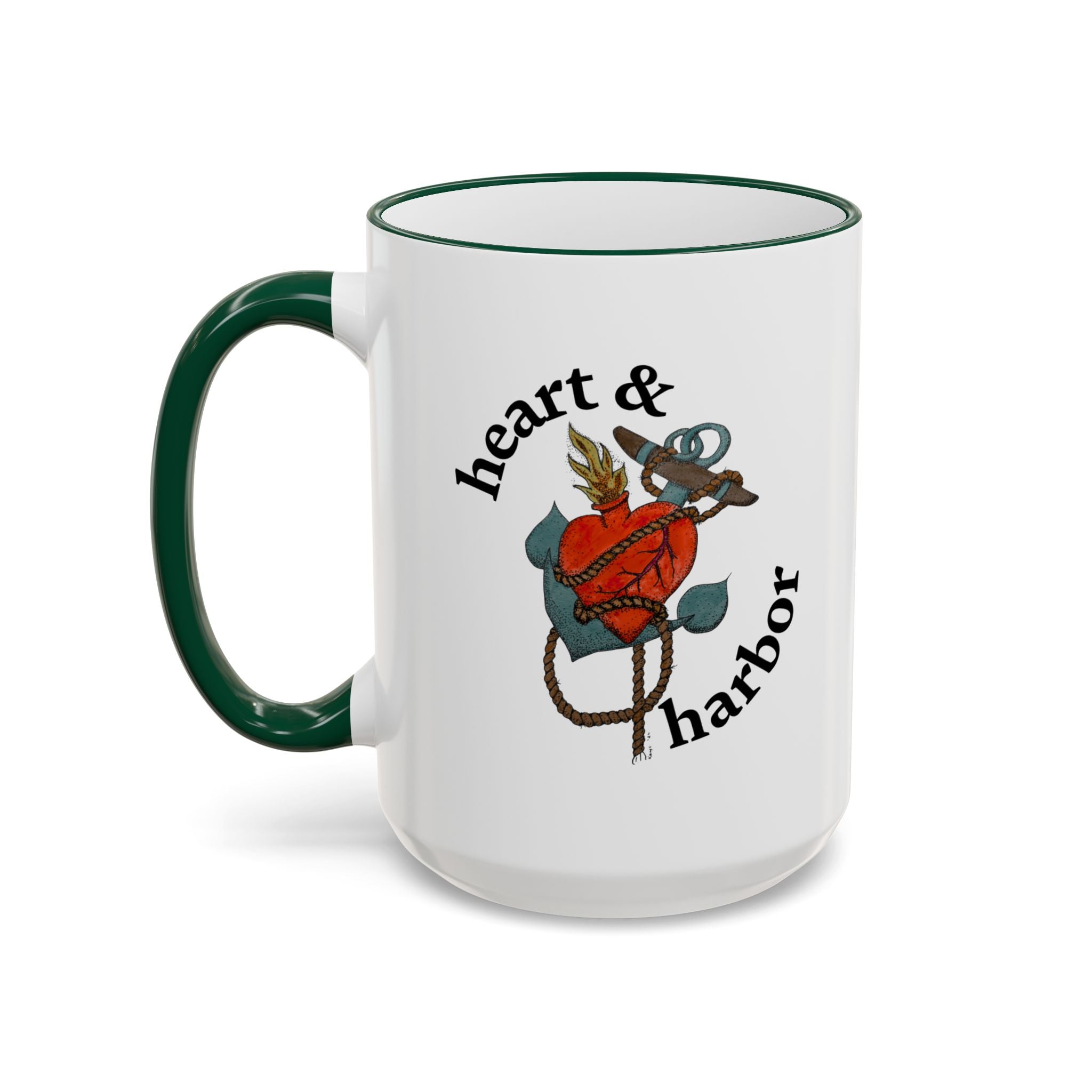 Heart & Harbor Mark – Coffee Cup