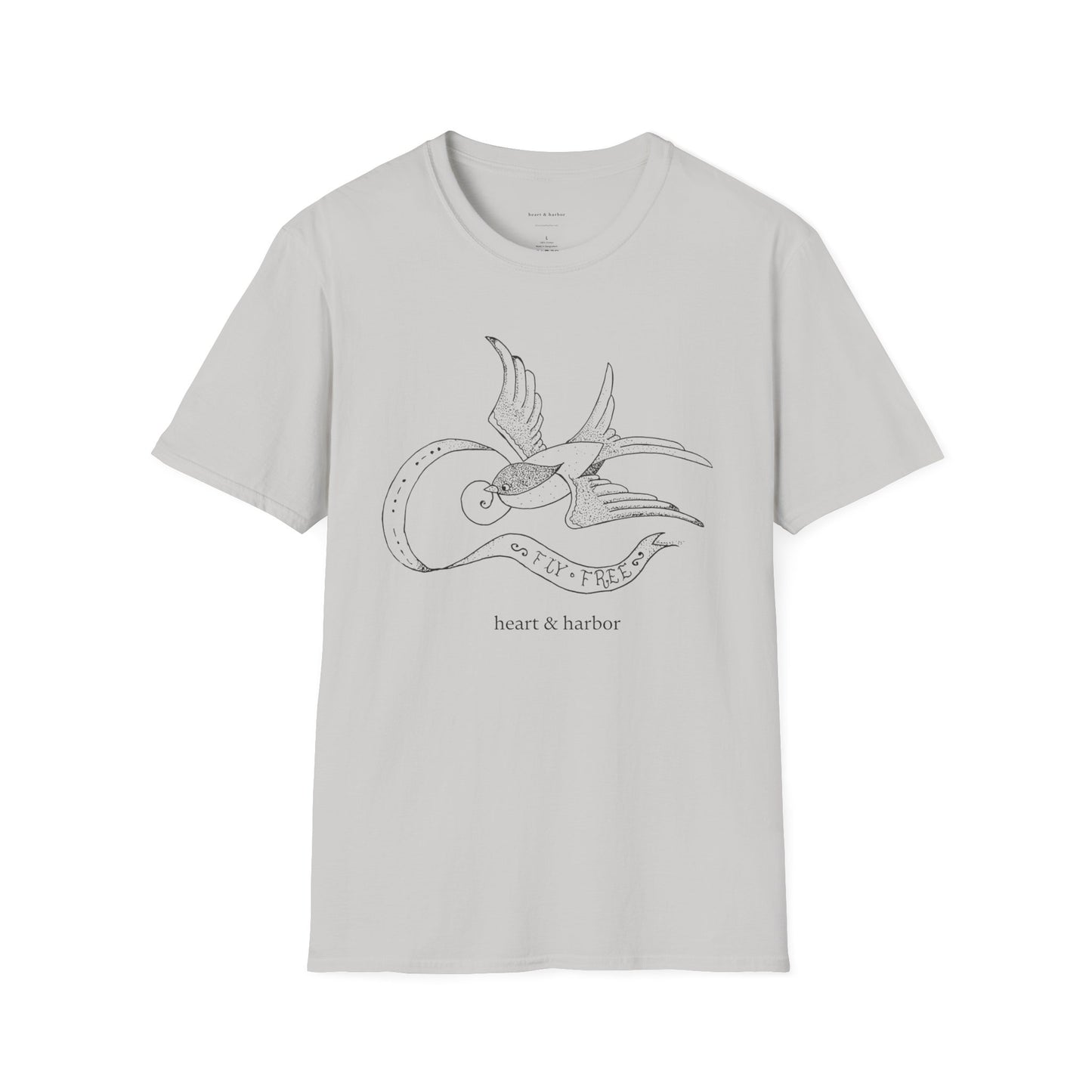 Traditional Tattoo Swallow Unisex T-Shirt