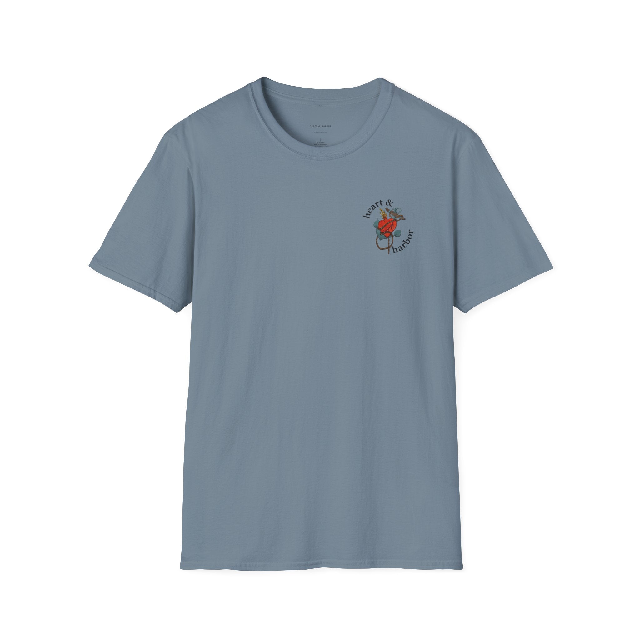 Heart & Harbor Mark – Tee - Front and Back Design