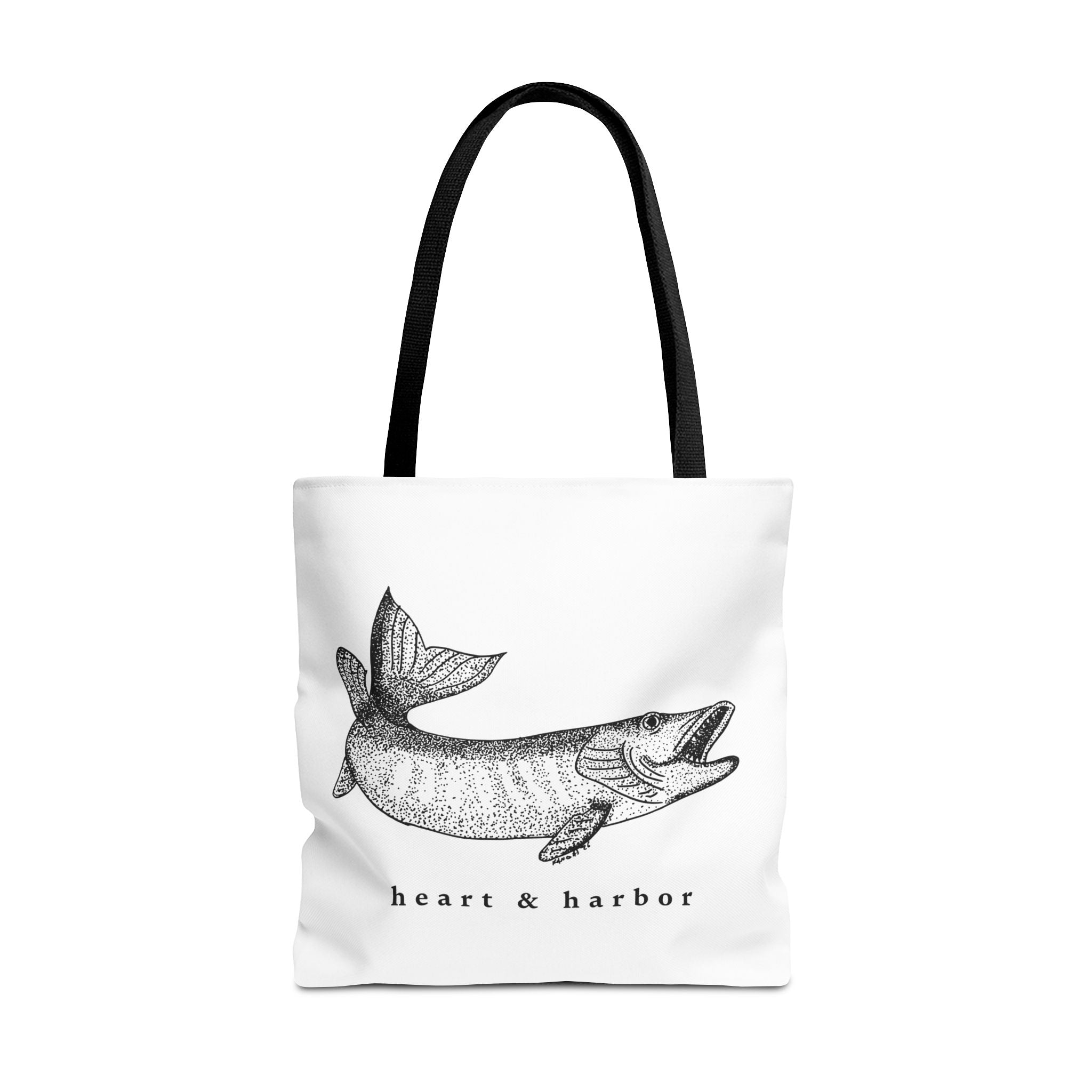 Lurking Muskie - Tote Bag