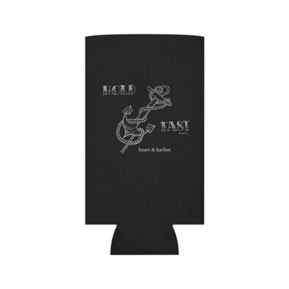Hold Fast Anchor Can Cooler - Black