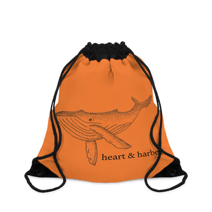 Whale Drawstring Bag