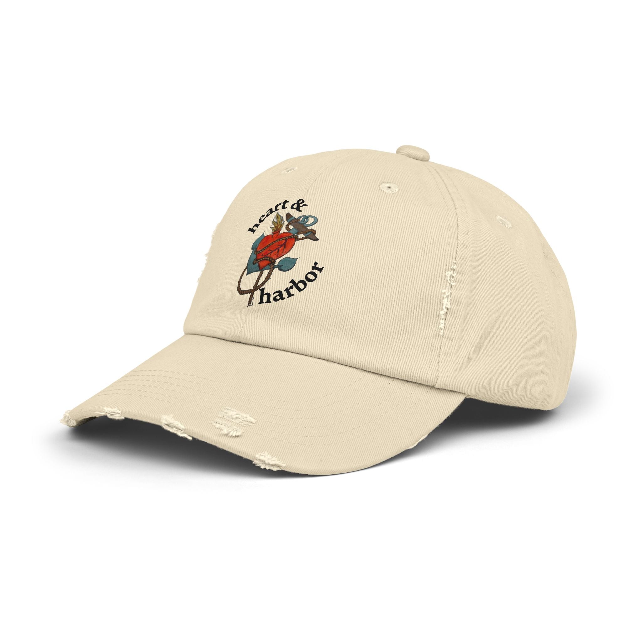 Distressed Cap - Heart & Harbor Design