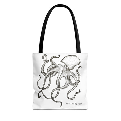 Octopus Tote - White