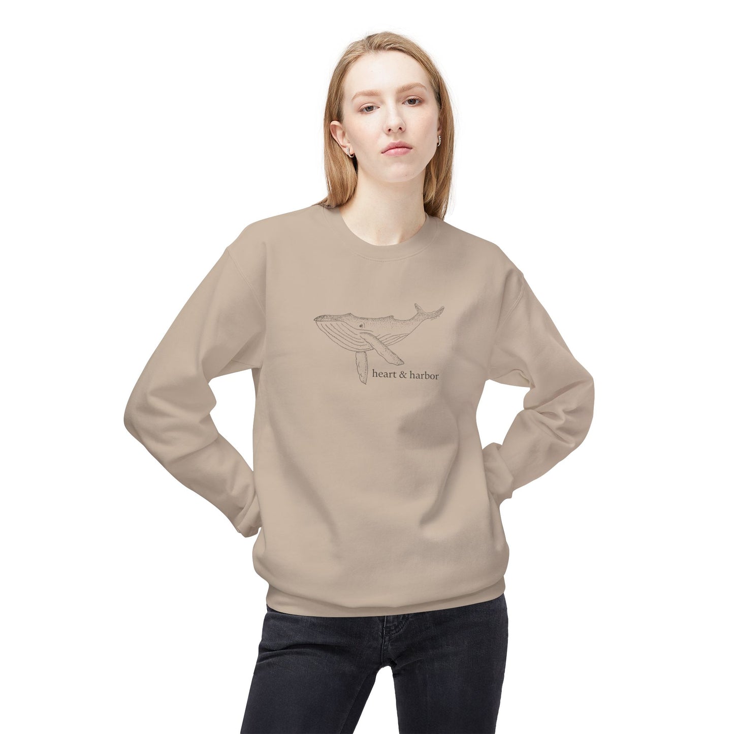 Whale Crewneck Sweatshirt