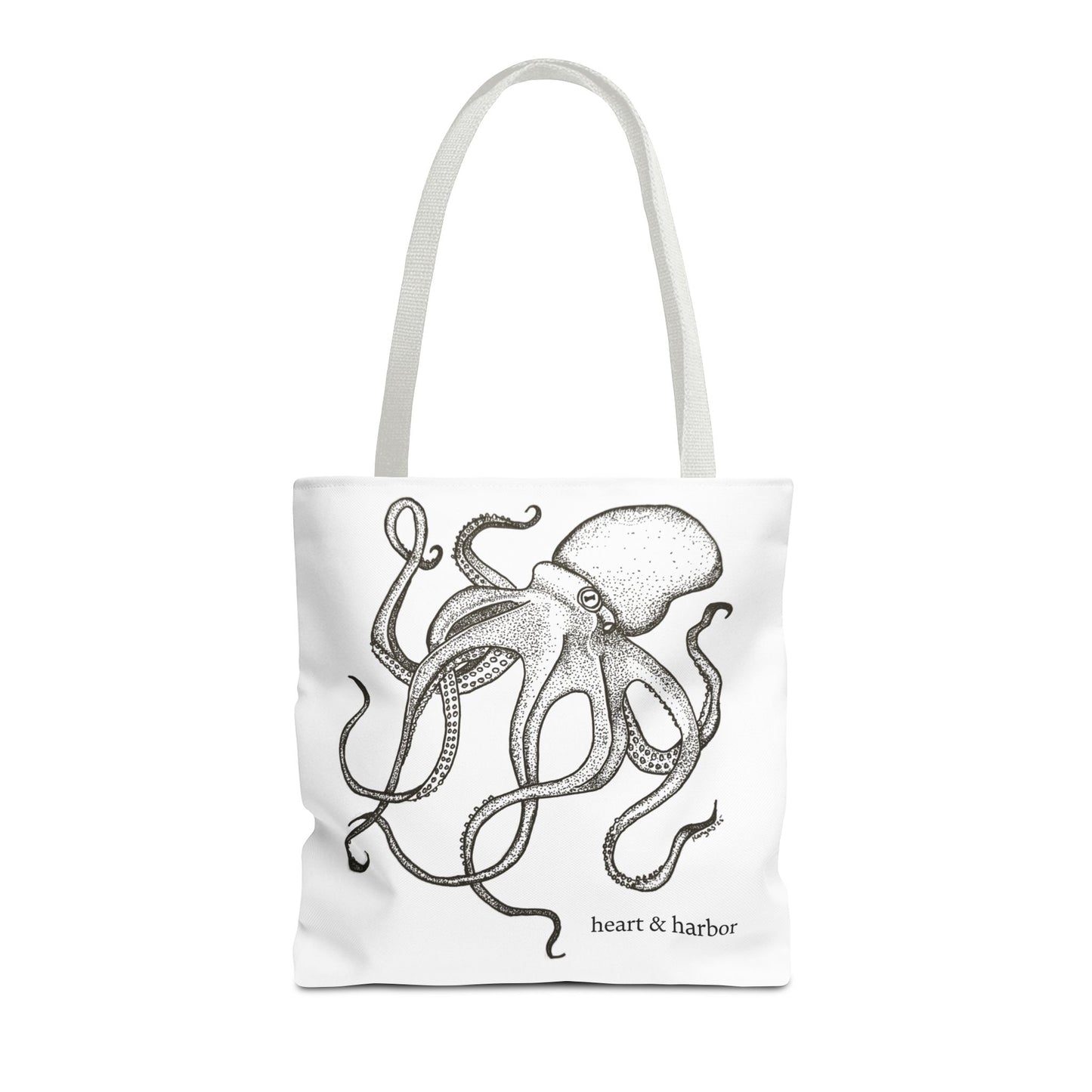 Octopus Tote - White