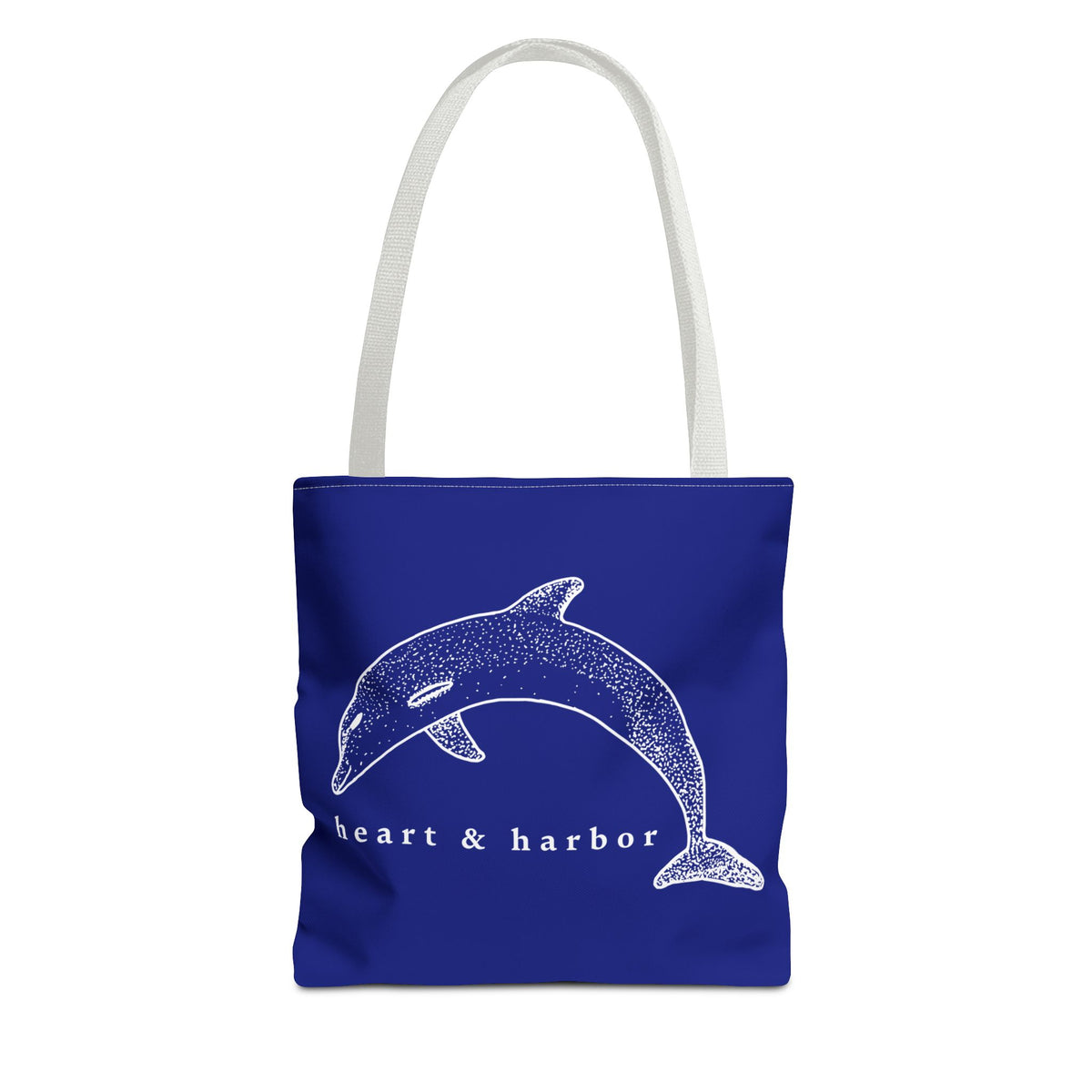 Dolphin - Blue Tote Bag