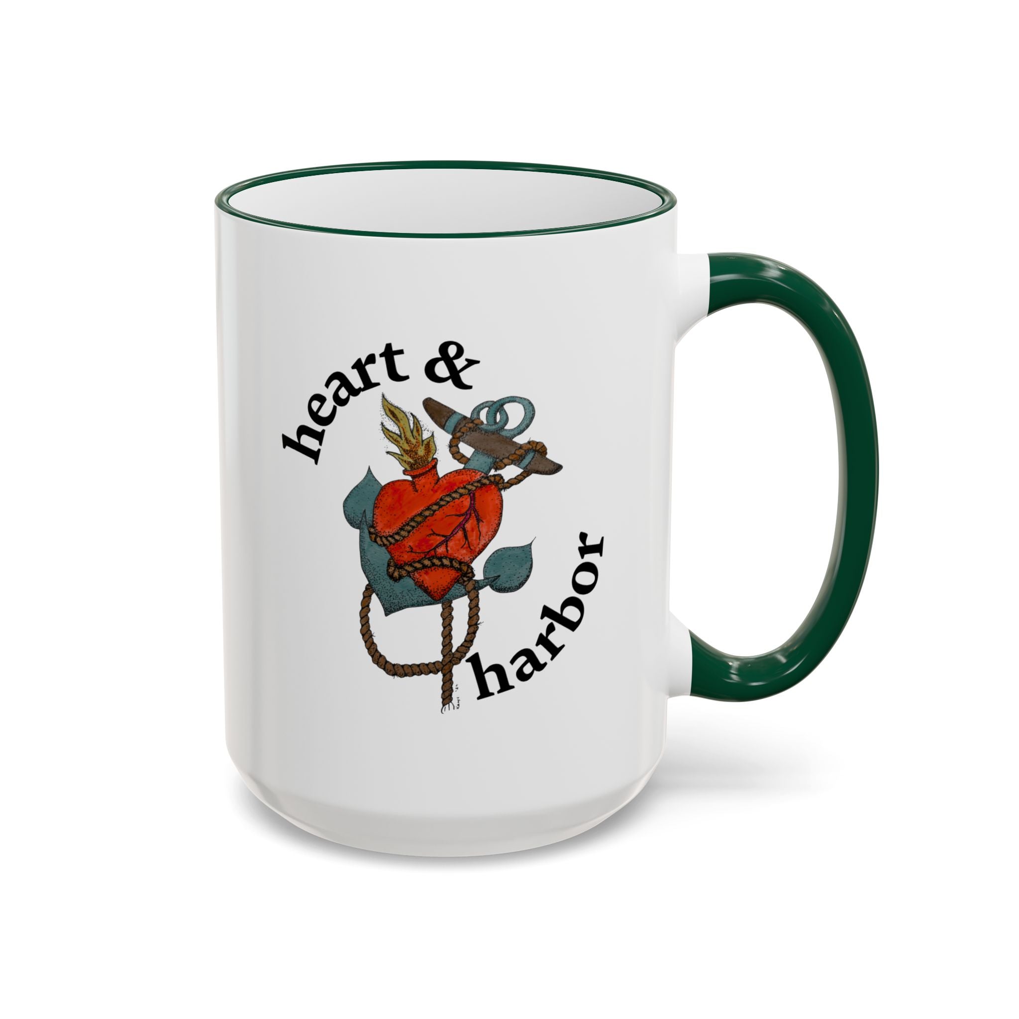 Heart & Harbor Mark – Coffee Cup