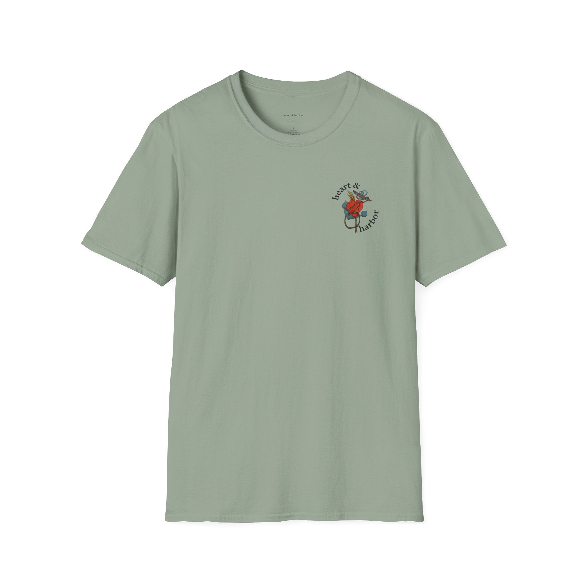 Heart & Harbor Mark – Tee - Front and Back Design