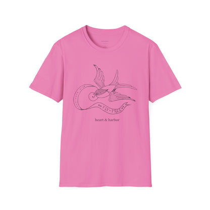 Traditional Tattoo Swallow Unisex T-Shirt