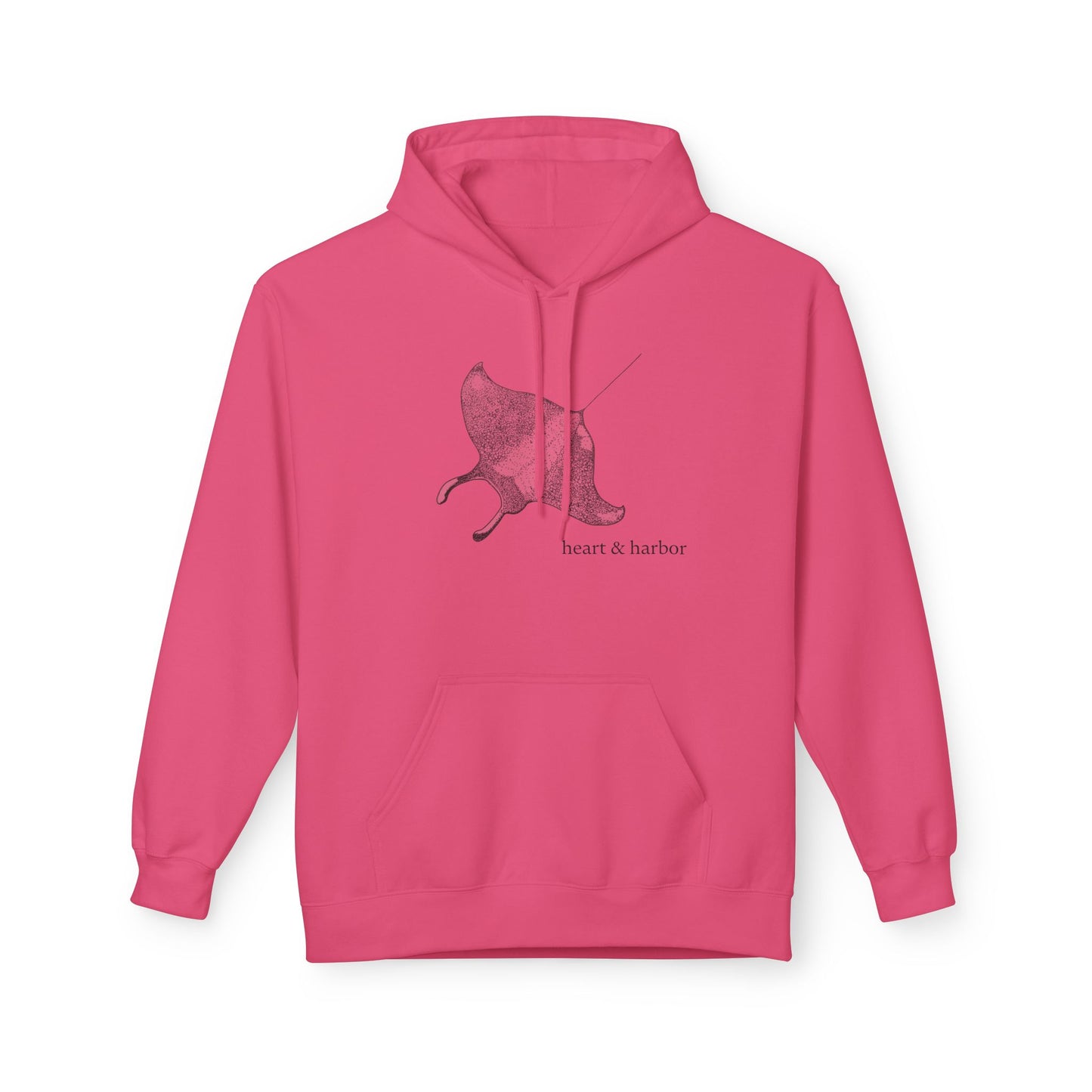 Manta Ray Hoodie - Dark Ink - Multiple Colors