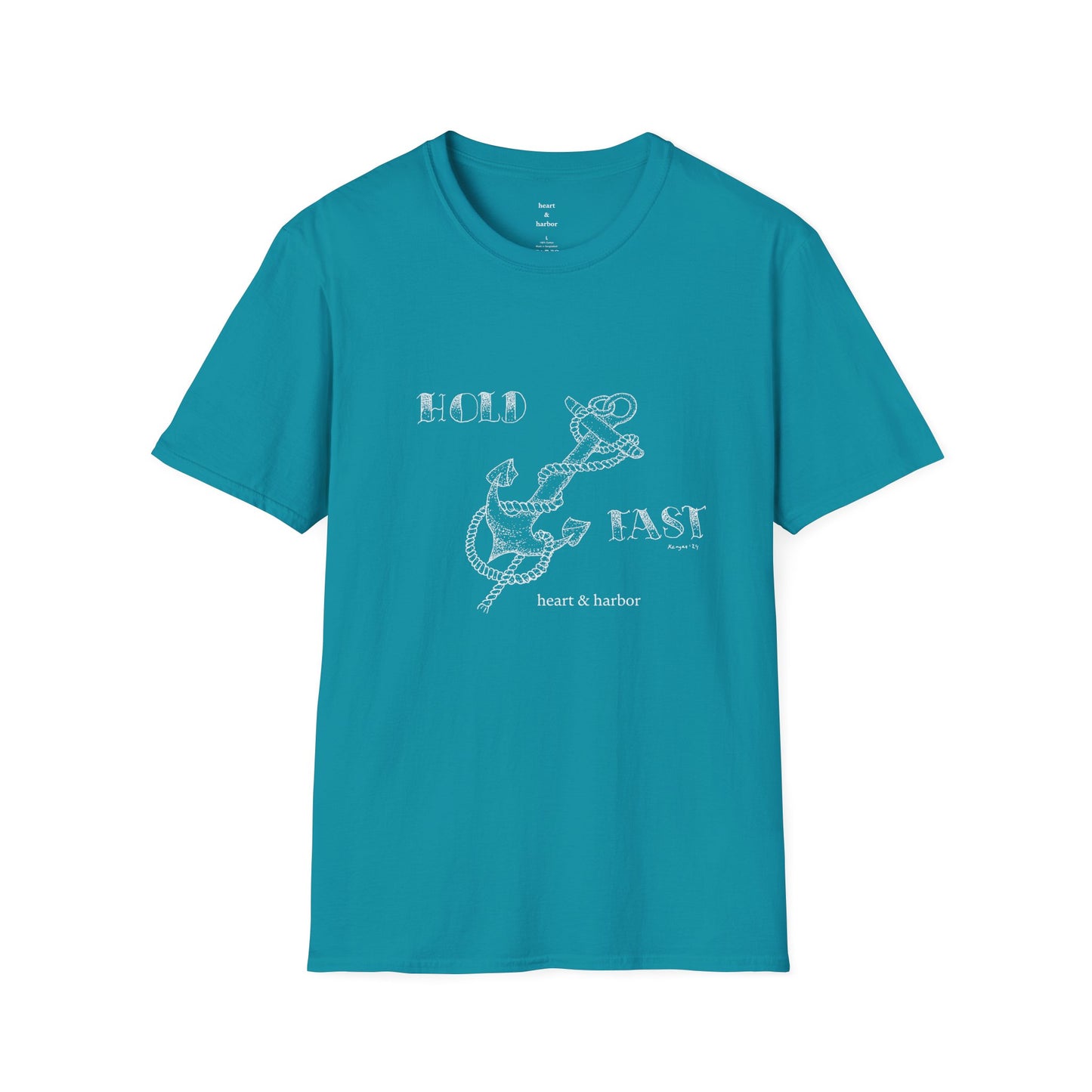 Anchor Themed Unisex Softstyle T-Shirt f