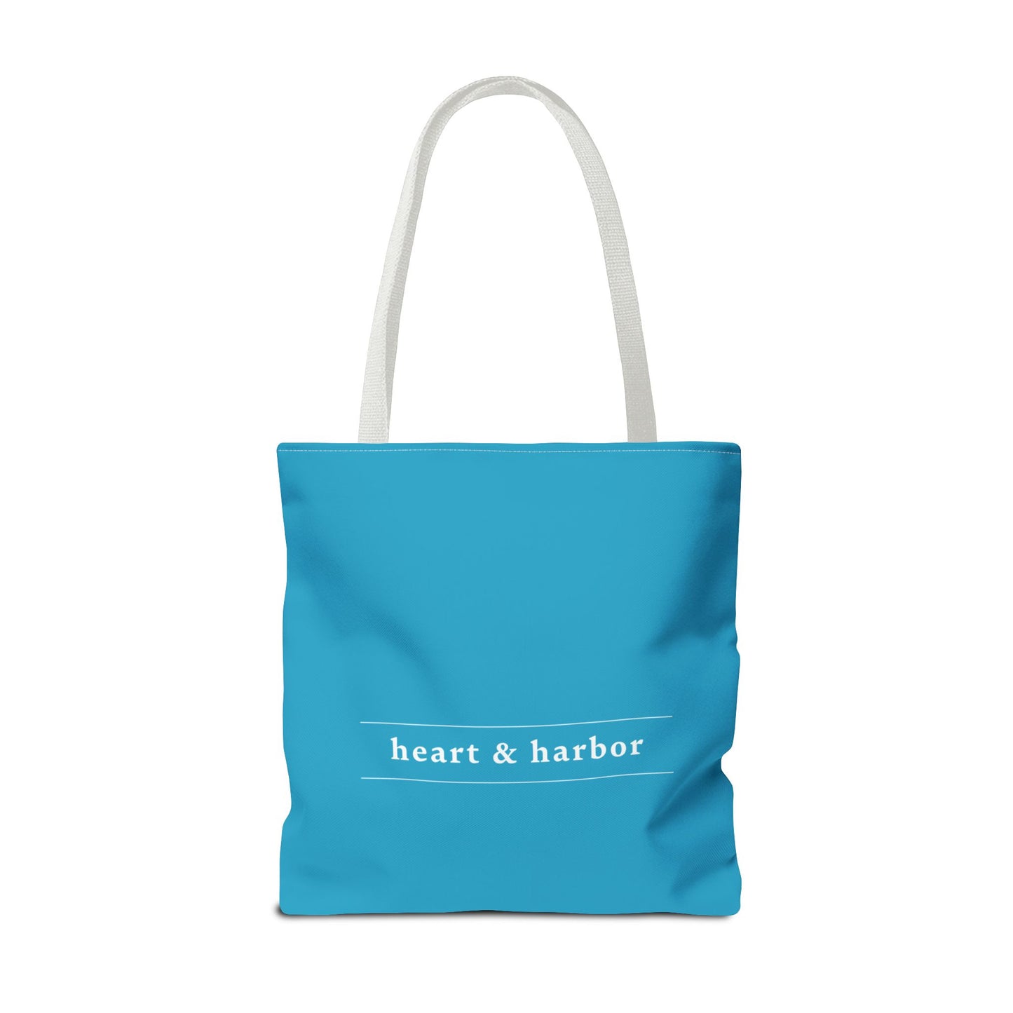 Whale Tote Bag - Turquoise