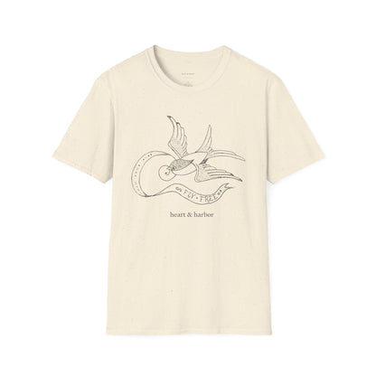 Traditional Tattoo Swallow Unisex T-Shirt