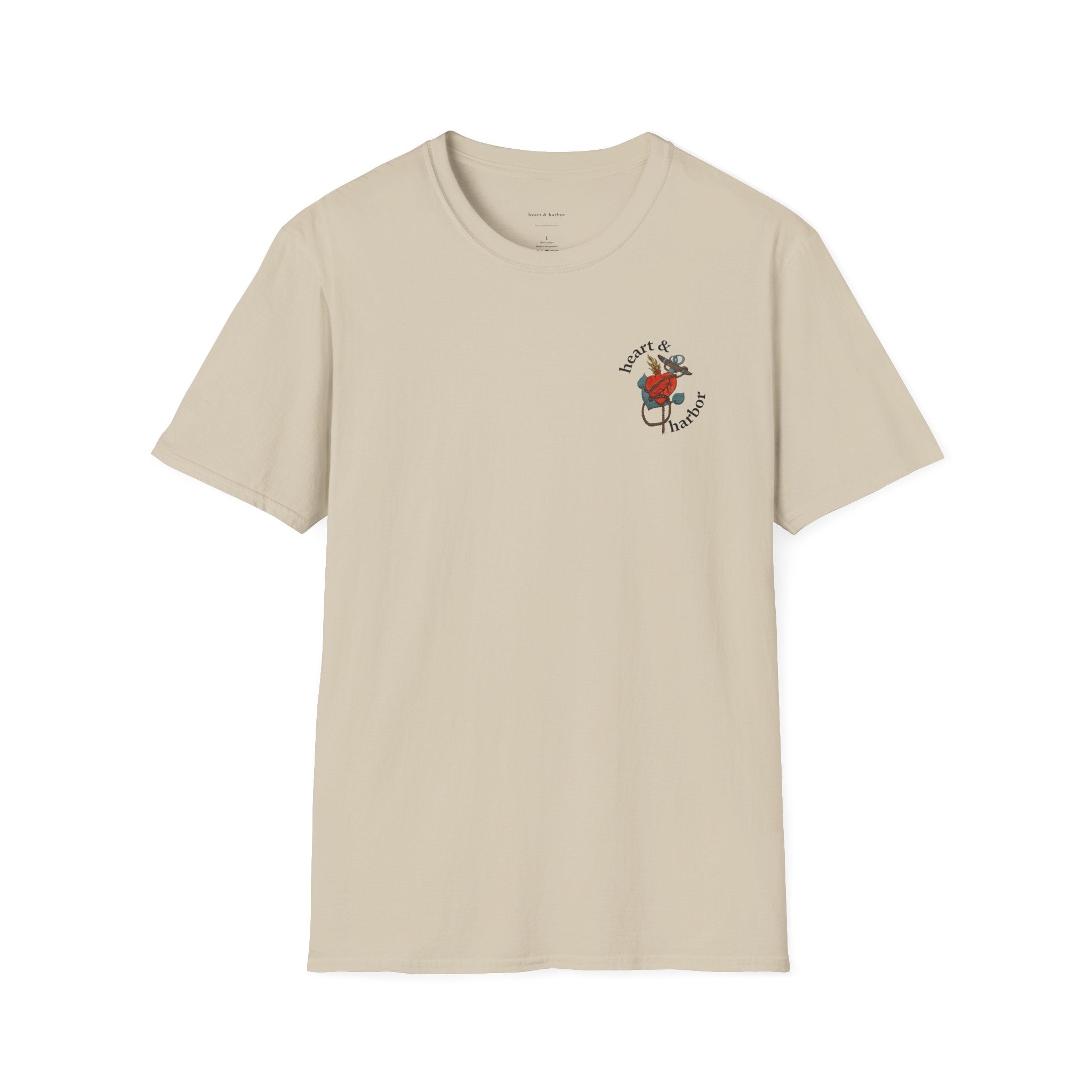 Heart & Harbor Mark – Tee - Front and Back Design