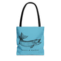 Lurking Muskie - Tote Bag - Blue