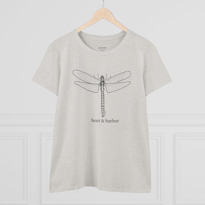 Dragonfly Unisex T-Shirt | Original Hand-Drawn Art | Heart & Harbor | multiple colors