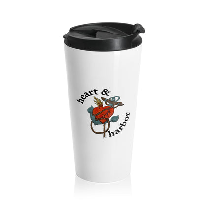 Heart & Harbor Travel Mug