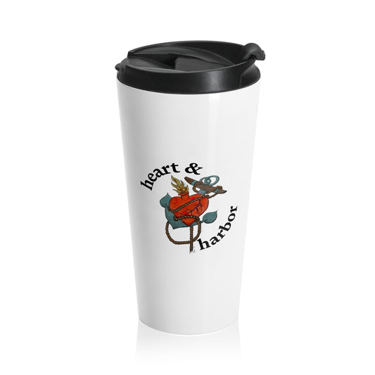 Heart & Harbor Travel Mug