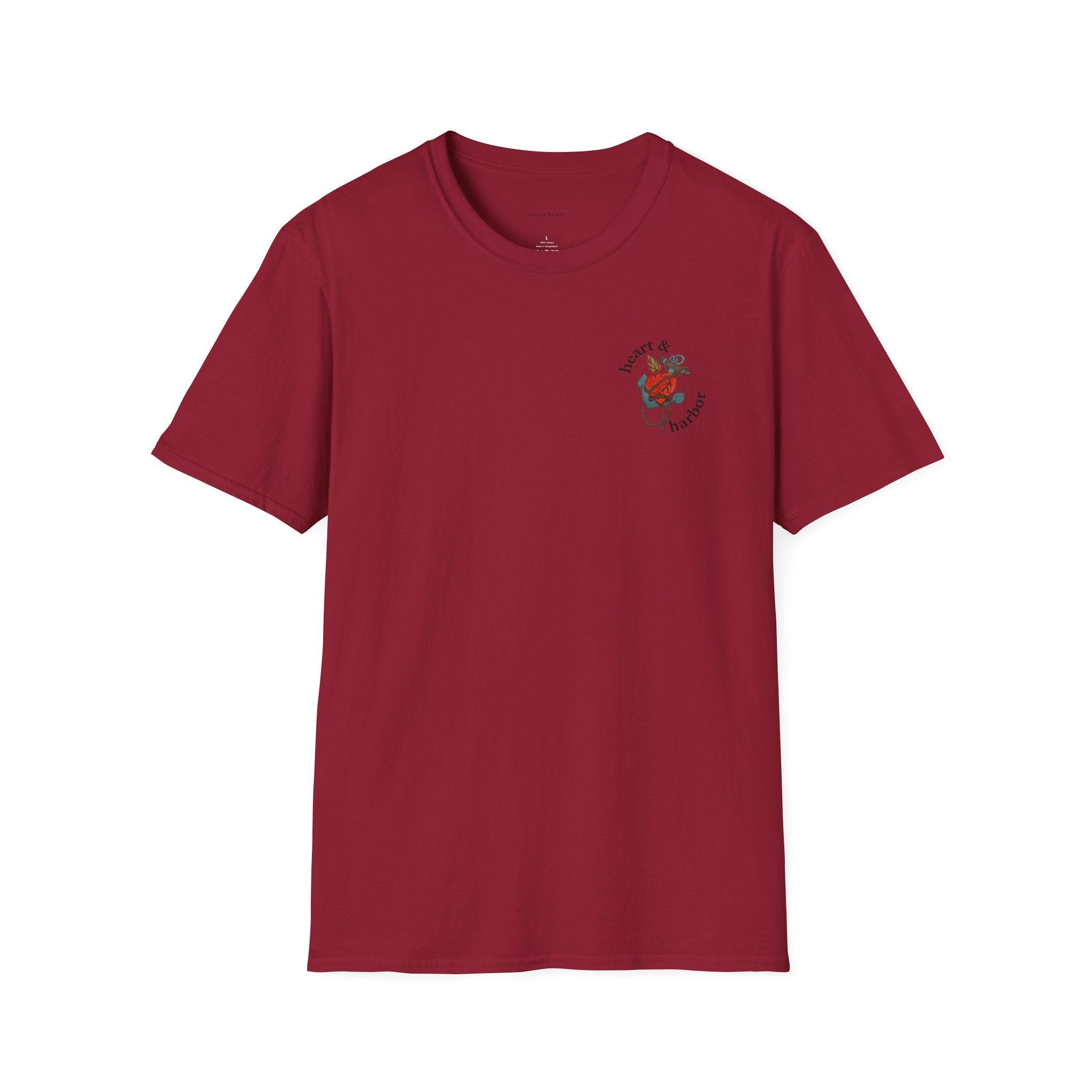 Heart & Harbor Mark – Tee - Front and Back Design
